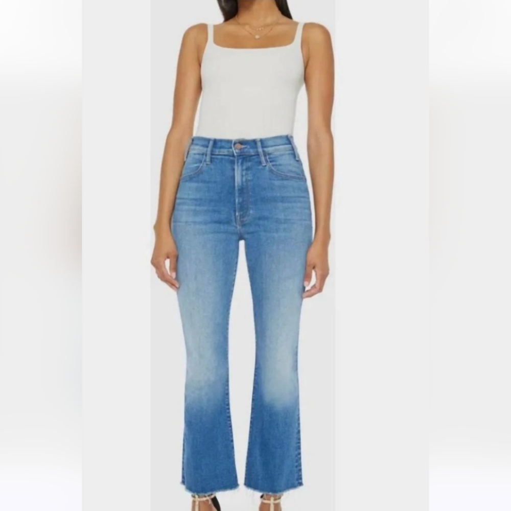 MOTHER The Hustler Ankle Fray Size 26